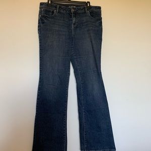 Women’s Apt 9 Denim Jeans Sz 14 Dark Wash Bootcut
